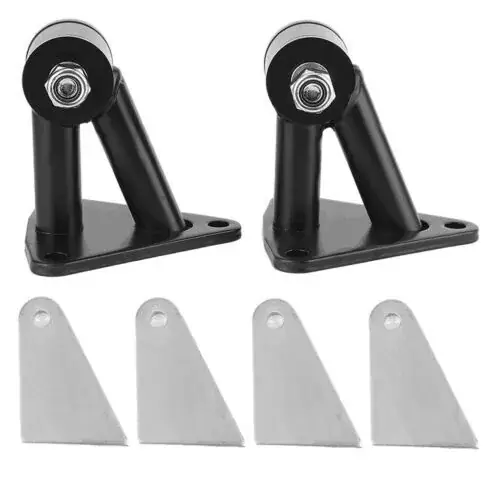 Proflow Engine Motor Mount Kit Weldin Chev V8 Black Universal Engine Swap Application Pair Big Sale