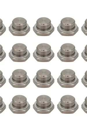 Exclusive Proflow Fitting Oxy Sensor Bung Stainless Steel M18 x 1.5 Bulk Pack 20pc