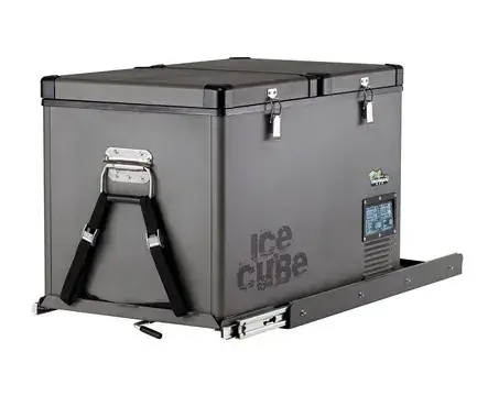 Premium Ironman 4x4 Fridge Slide - 65L, 74L - Inc. 4 x Straps