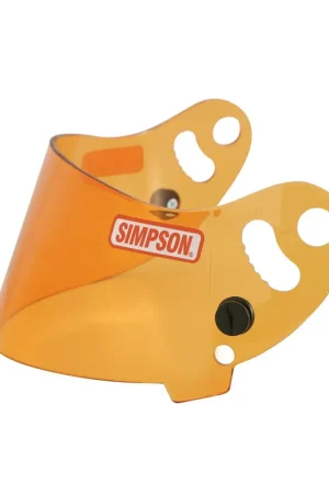Flash Sale Simpson Racing Helmet Replacement Shields - Amber - Devil Ray