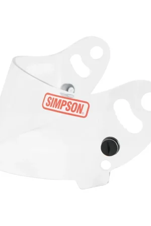 Simpson Racing Helmet Replacement Shields - Clear - Devil Ray Final Sale