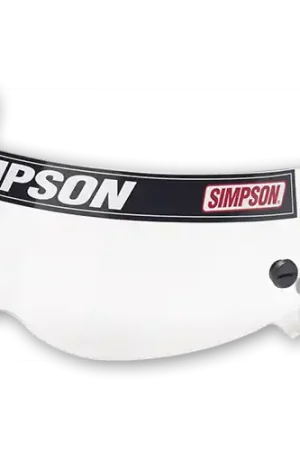 Simpson Racing Helmet Replacement Shields - Clear - Shark and Vudo Best Seller