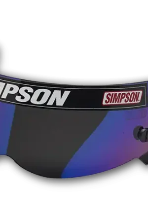 Simpson Racing Helmet Replacement Shields - Iridium - Shark and Vudo Original