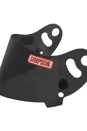 Affordable Simpson Racing Helmet Replacement Shields - Smoke - Devil Ray