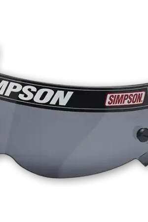 Shop Now Simpson Racing Helmet Replacement Shields - Smoke - Voyager 2