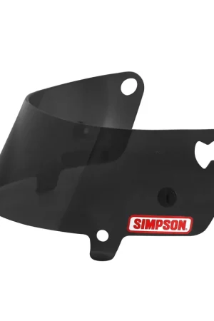 Simpson Racing Helmet Replacement Shields Fits Snell 2005 - Smoke - Speedway Shark Seasonal Sale