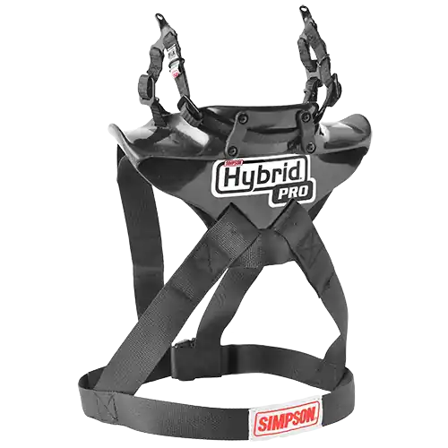 Simpson Racing Hybrid Pro Lite - Standard Quick Release and D-Ring Anchors - Large Mega Sale