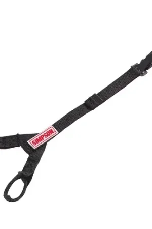 One Day Deal Simpson Racing Hybrid X Chin Straps - Center Ring Strap