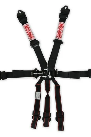 Simpson Racing Latch & Link Harness 2" Double Pull down SFI 16.1 - 7-point Clip in Trusted Brand
