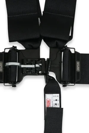 Weekend Sale Simpson Racing Latch & Link Off-Road Harness 3" D3 Double Pull Down with Pads - 5-Point Clip In