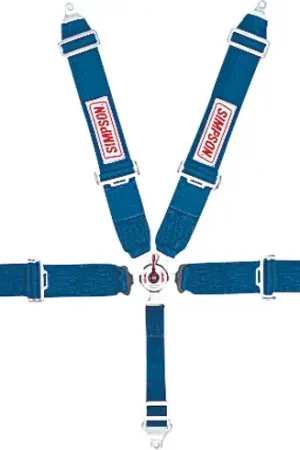 Buy Online Simpson Racing Lever Camlock Harness - Black