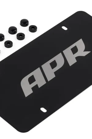 Budget APR License Plate - Silver on Black license plate frames and vanity plates are the perfect addition for any tuned vehicle!