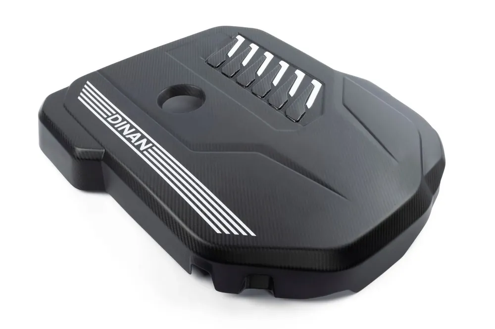 Dinan Matte Carbon Fiber Engine Cover - 2020-2025 BMW B58D Matte Carbon Fiber - G01/G02/G20/G22/G23/G26/G29/G42 Grab Now