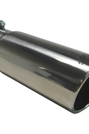 MBRP MBRP Universal Tip 3in O.D. Angled Rolled End 3 inlet 10 length Best Seller