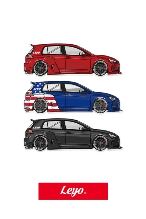Leyo Motorsport MK7 GTI Sticker Pack Deal