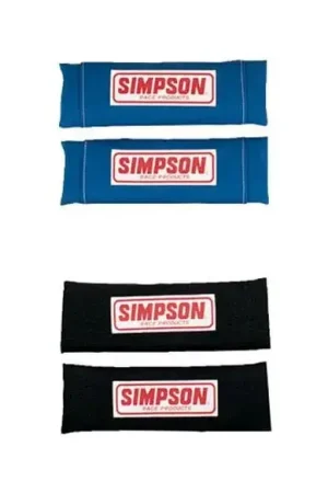 Simpson Racing Nomex Harness Pads - Harness Pads - Nomex - Black Best Price