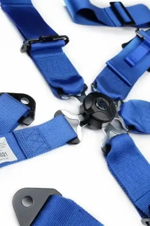 High Quality NRG NRG 5PT 3in. Seat Belt Harness / Cam Lock - Blue