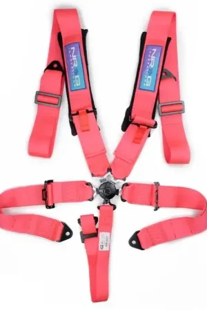 Next Day Delivery NRG NRG 5PT 3in. Seat Belt Harness / Cam Lock - Pink
