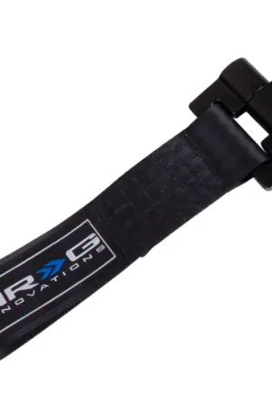 Certified NRG NRG Bolt-In Tow Strap Black - Scion Fr-S 2012+ / Subaru BRZ 2012+ (5000lb. Limit)