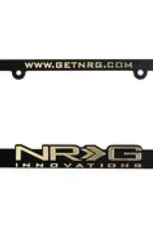 Direct From Manufacturer NRG NRG License Plate Frame - Gold