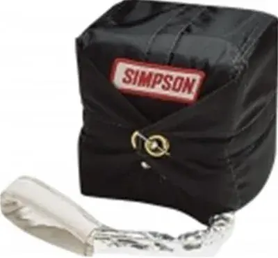 Special Discount Simpson Racing Parachute Packs - Black - Nomex - 12 ft.
