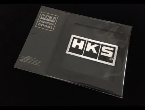 HKS PATCH W105 BLACK Professional Grade