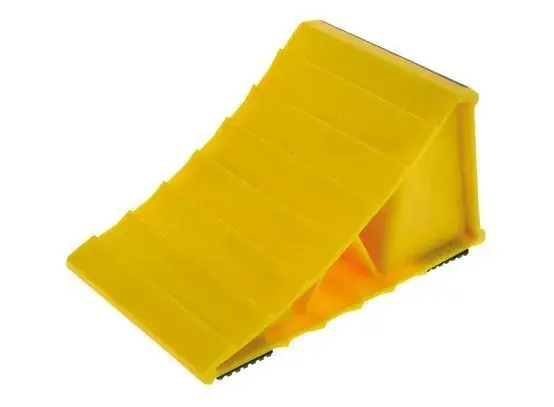 Hulk 4x4 Plastic Anti Slip Wheel Chock Warranty Included