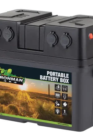 Ironman 4x4 Portable Battery Box with DC Outlets Special Discount