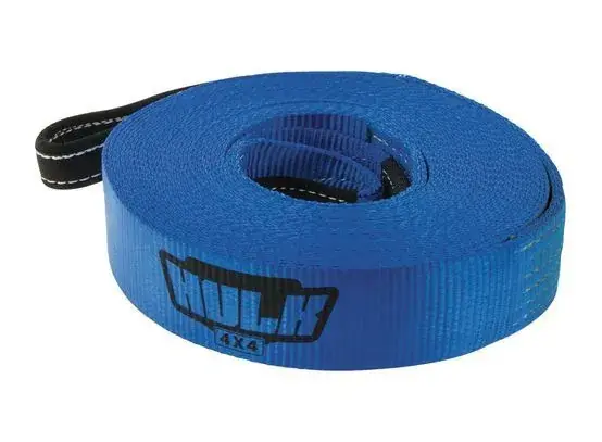 Hulk 4x4 Premium Winch Extension Strap 5000kg, 60mm x 18m Top Pick