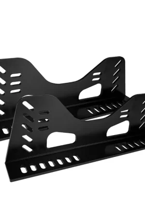 Money Back Guarantee Proflow Proforce Seat Mount 125mm Tall Aluminium Black Powdercoat Universal. Heavy Duty Pair