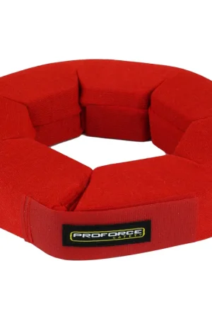 Proflow Proforce SFI Helmet SupportNeck Brace Collar 360 Degree Style Small Red Last Chance