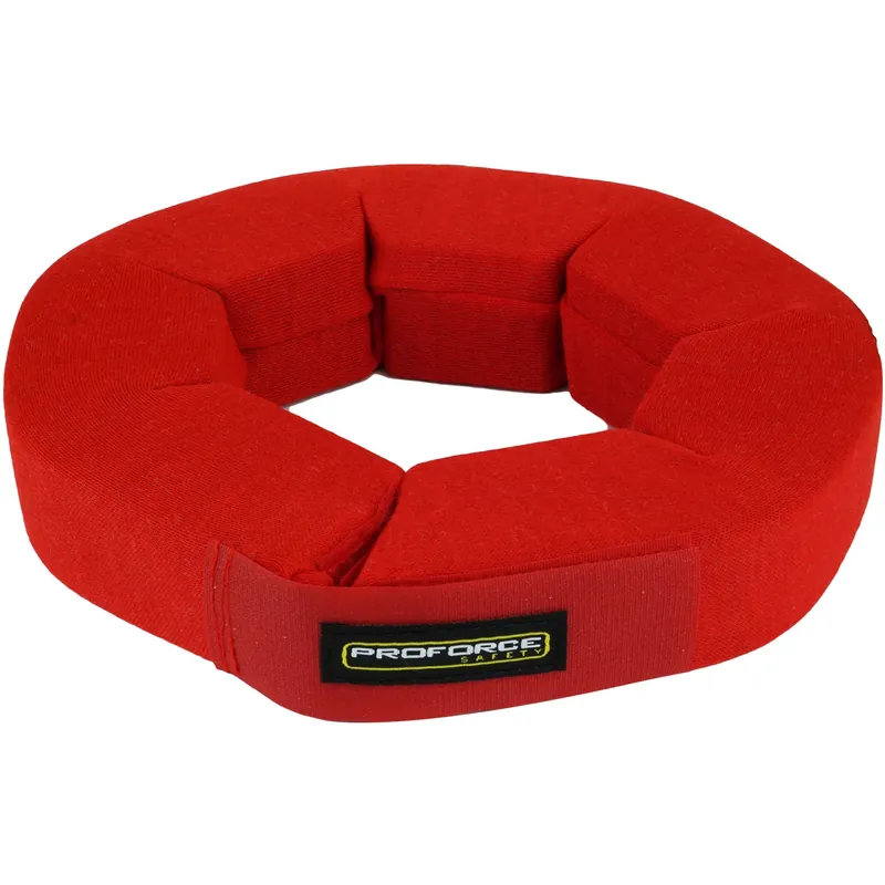 Proflow Proforce SFI Helmet SupportNeck Brace Collar 360 Degree Style Small Red Last Chance