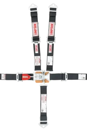 Price Drop Simpson Racing Quarter Midget Harness - Black