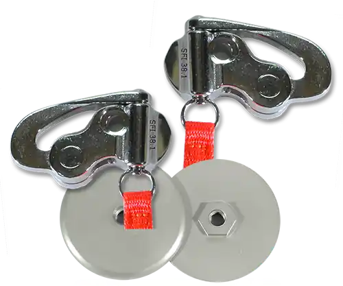 Hans Quick Click Anchor - w/ Nutwashers SA2010 Or Older Helmets Seasonal Sale