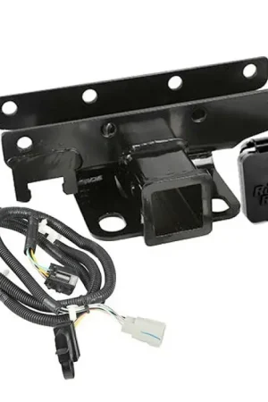 Super Sale Rugged Ridge Receiver Hitch & Wiring Kit RR Logo 07-18 Jeep Wrangler JK