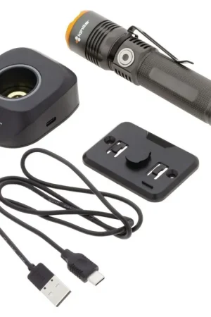 Must Have Ignite Rechargeable LED Torch With Charging Stand 600 Lumens