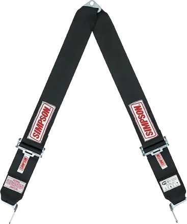 Original Simpson Racing Roll Bar Mount - Black - Camlock