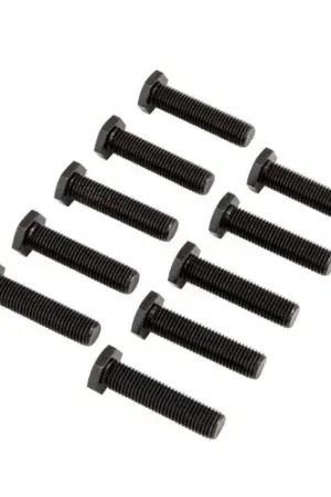 RTS RTS Wheel Studs Axle Studs Black Screw-In 1/2''-20 RH Thread 3.00in Length Grade 8 w/Washers 10 Pack Secure Checkout