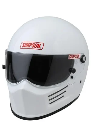 Simpson Racing SA2020 Bandit Racing Helmet - Medium - White Direct From Manufacturer