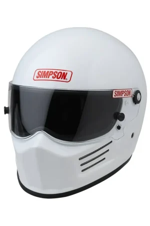 Simpson Racing SA2020 Bandit Racing Helmet - X-Large - White Genuine