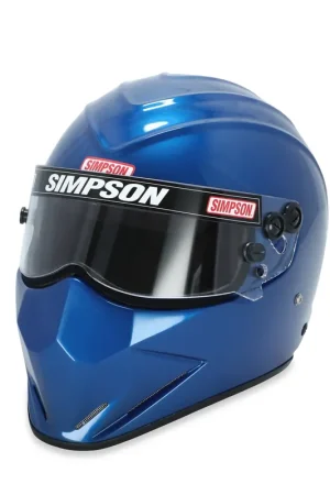 Simpson Racing SA2020 Diamondback Racing Helmet - 7.5 - Blue Secure Checkout