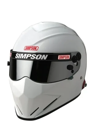 Simpson Racing SA2020 Diamondback Racing Helmet - 7.75 - White Exclusive