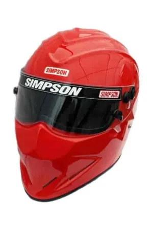 Simpson Racing SA2020 Diamondback Racing Helmet - Red Don’t Miss Out