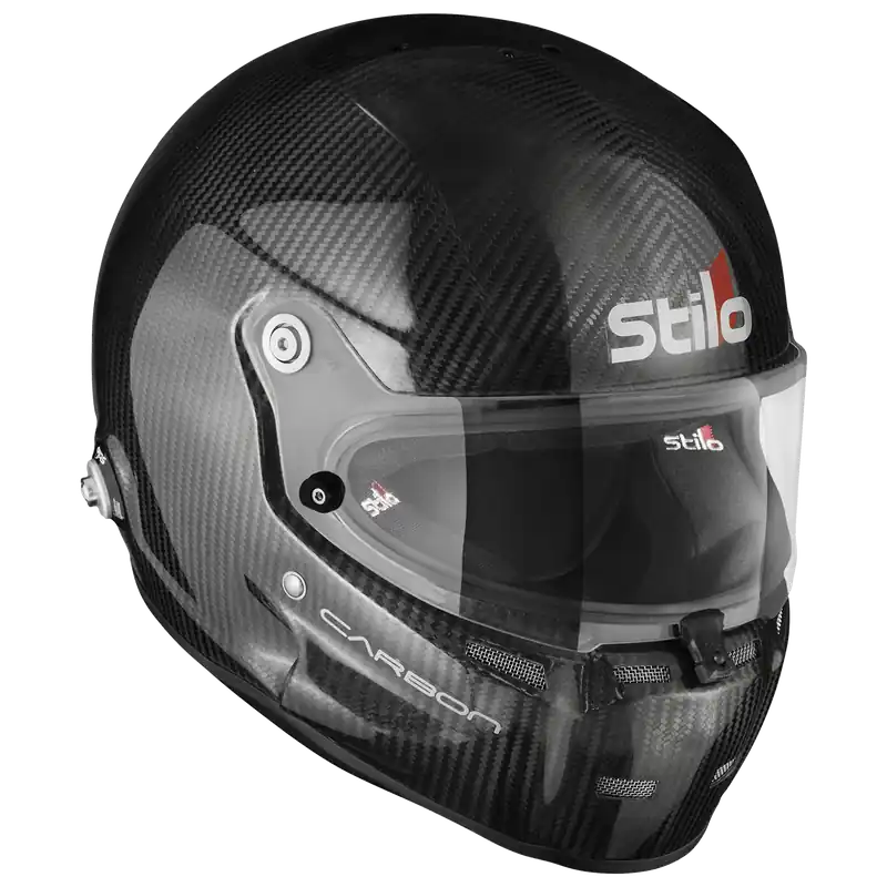 Fresh Stock Stilo SA2020 ST5 GT Carbon Racing Helmet With integrated sideports, the ST5 offers seamless compatibility with a diverse array of accessories.