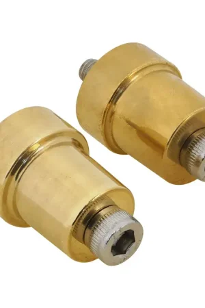 Proflow SAE Battery Terminal Adaptors Brass Posts Positive & Negative Terminal Pair High Quality