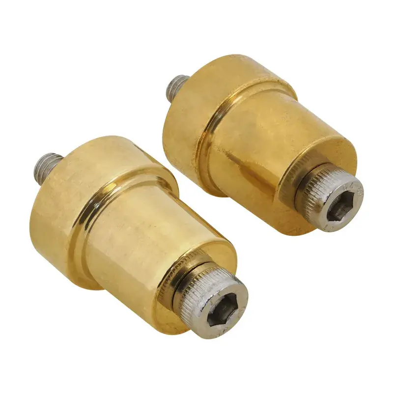 Proflow SAE Battery Terminal Adaptors Brass Posts Positive & Negative Terminal Pair High Quality