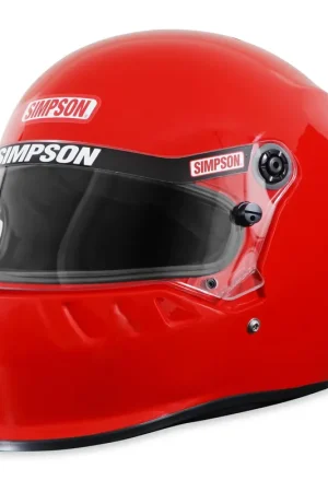 Simpson Racing SD1 Helmet - S - RED Affordable