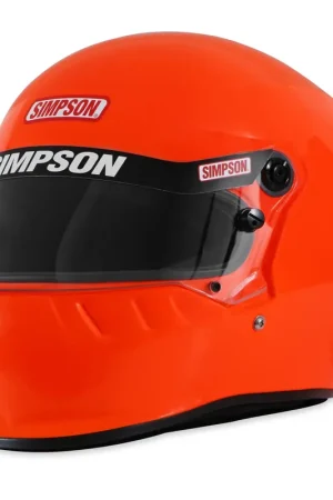 Simpson Racing SD1 Helmet - S - Safety Orange Budget