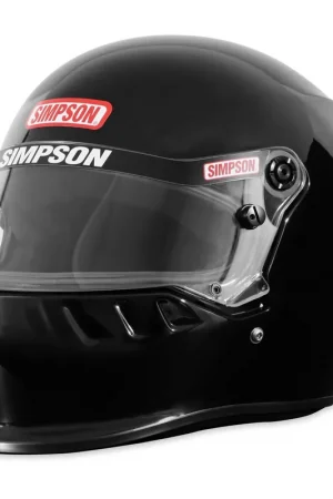 Same Day Shipping Simpson Racing SD1 Helmet - XS - Black