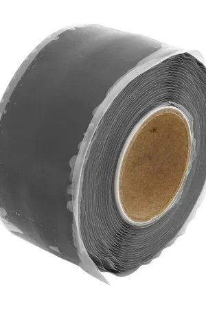 Top Rated Proflow Self Vulcanising Tape Black Silicone Tape 10FT Roll 25mm Wide